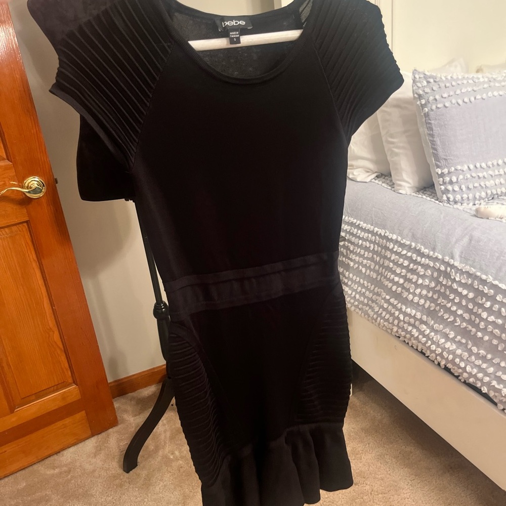 Black BEBE Dress!✨